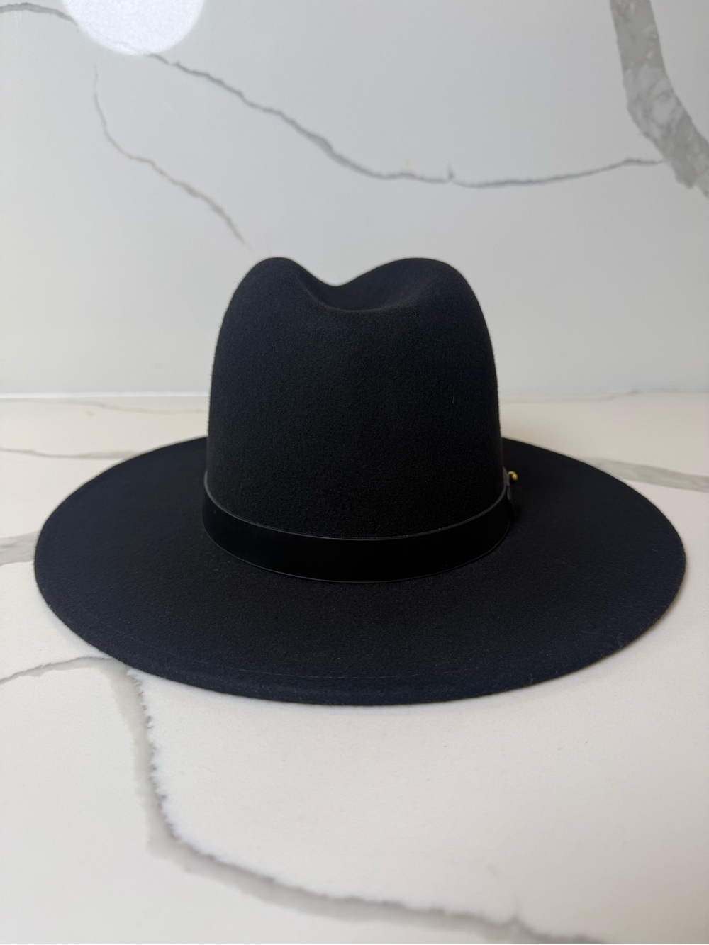 Lack of Color Prism Hat 55 cm black size small boho festival FLAWS NOTED